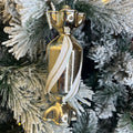 Shiny Champagne 7" Toffee Ornament