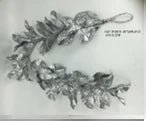Silver Leaf Garland- 5 ft