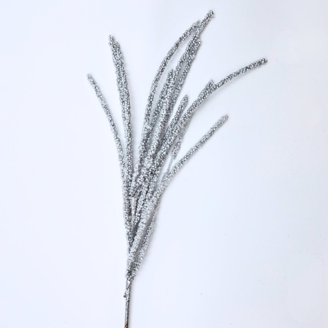 Snow Covered Glitter Pick