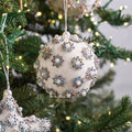 Embellished Ornament with Rainbow Stones & Pearls