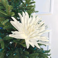 White Dahlia Flower